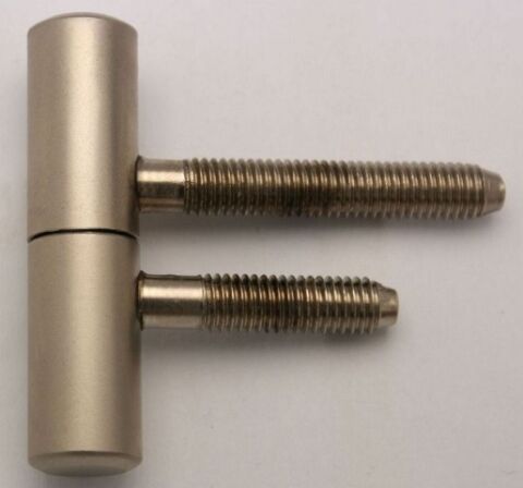 Závěs dveřní TKZ 60/10 M8/50 M8/34,5 nikl satén, pár