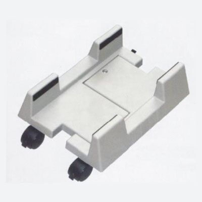 Vozík na PC 30x15-25cm sv.šedý plast