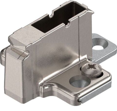 Blum zvýšená křížová montážní podložka 18mm CLIP s excentrem 37/32, na vurt