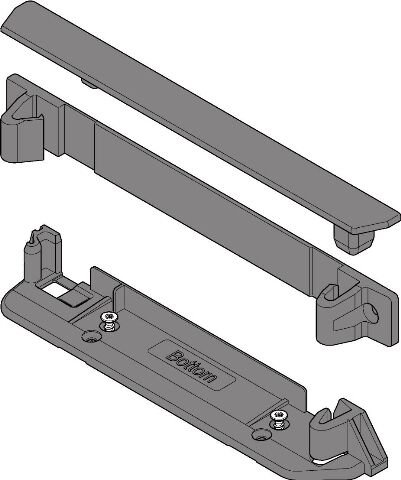 SERVO-DRIVE - držák/ příchyt nosníku dole/vzadu