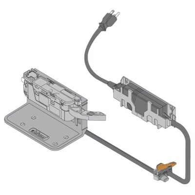 SERVO-DRIVE - držák/příchyt kabelu - lepení/vrut