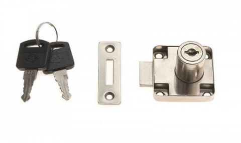 Zásuvkový zámek cylindrický 40x40