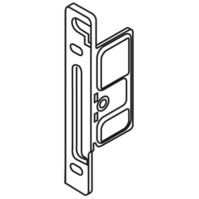 METABOX - M - čelní kování Levý, šrouby