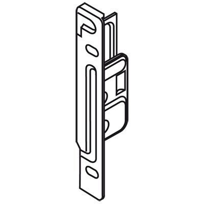 METABOX - M - čelní kování Pravý, šrouby