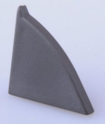 TL Egger WAP3 koncovka levá tmavě šedá