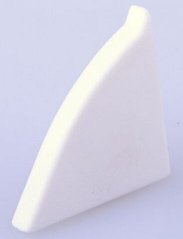 TL Egger WAP3 koncovka pravá - bílá