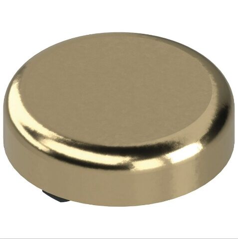 Blum krytka misky pro závěsy na sklo, kulatá, zlatá