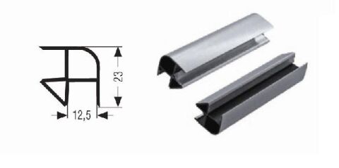 Roh soklu 100mm, 90° nerez brouš.