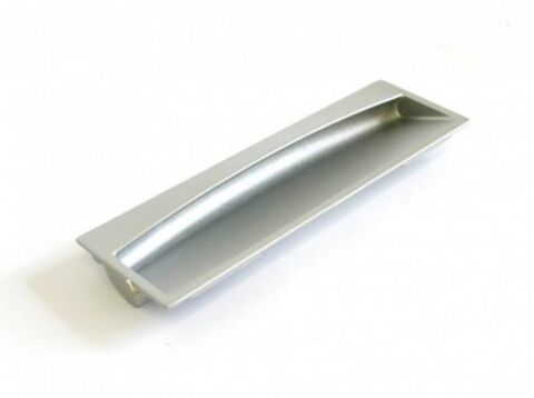 Úchytka zápustná Carmen 160mm, chrom saten