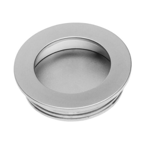 Úchytka zápustná EKO 42/50 chrom mat, kulatá