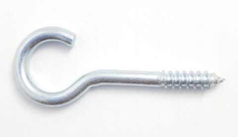 Hák lustrový, 60 mm, zinek